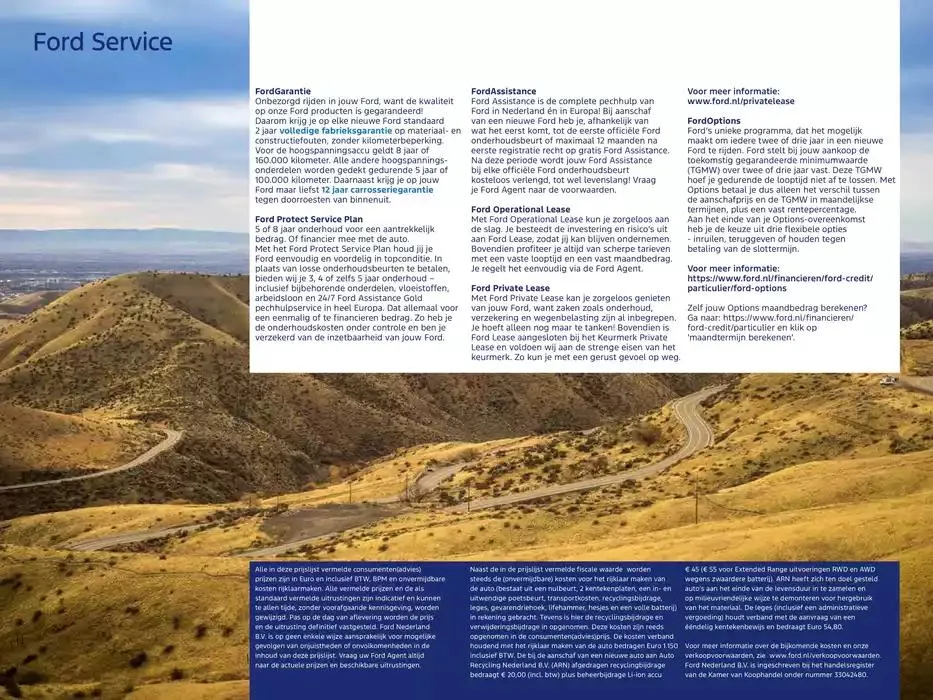 De Nieuwe Volledig Elektrische Capri van 19 november tot 30 juni 2025 - Folder pagina 23