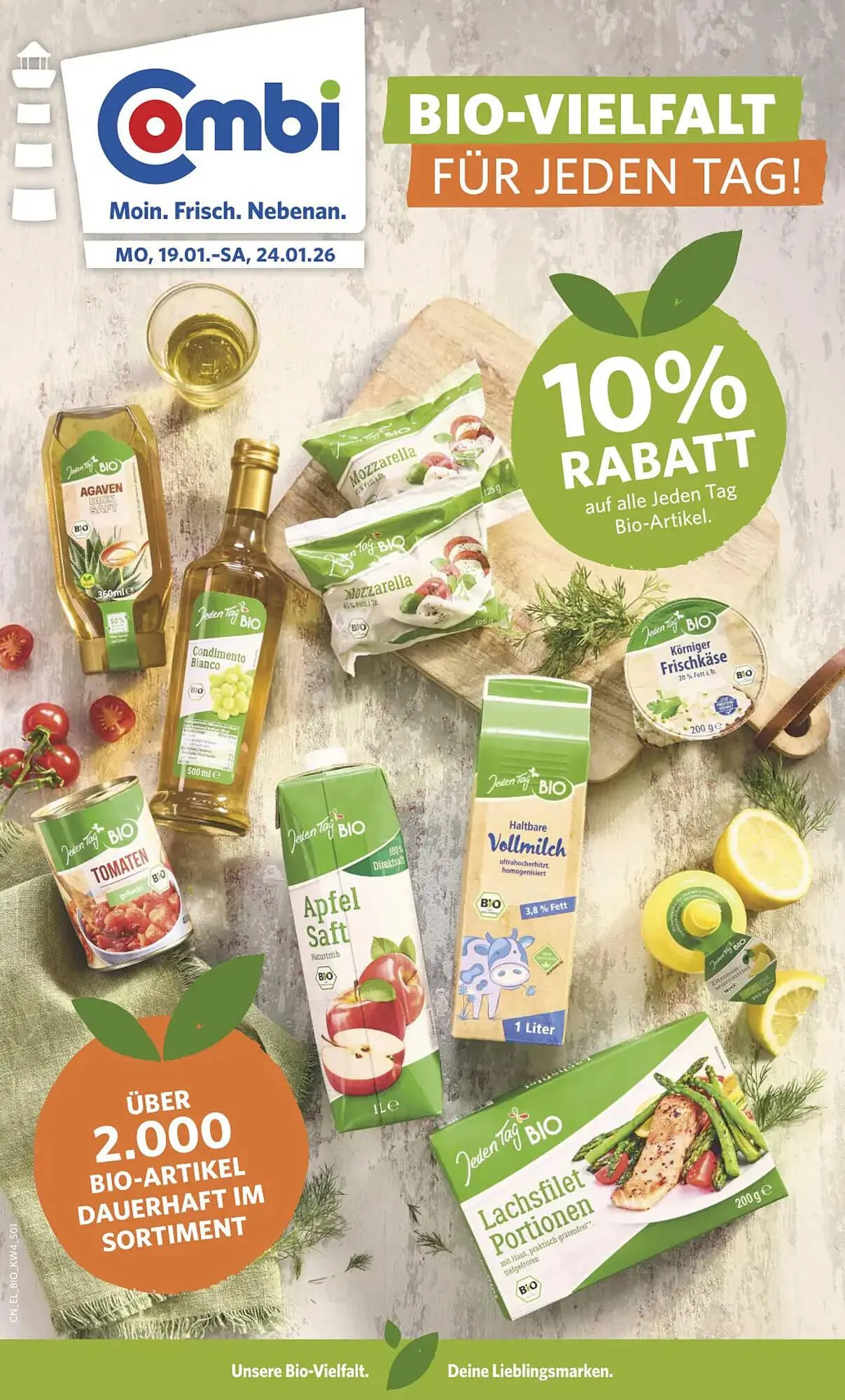 Combi Markt DE folder van 19 januari tot 24 januari 2026 - Folder pagina 1