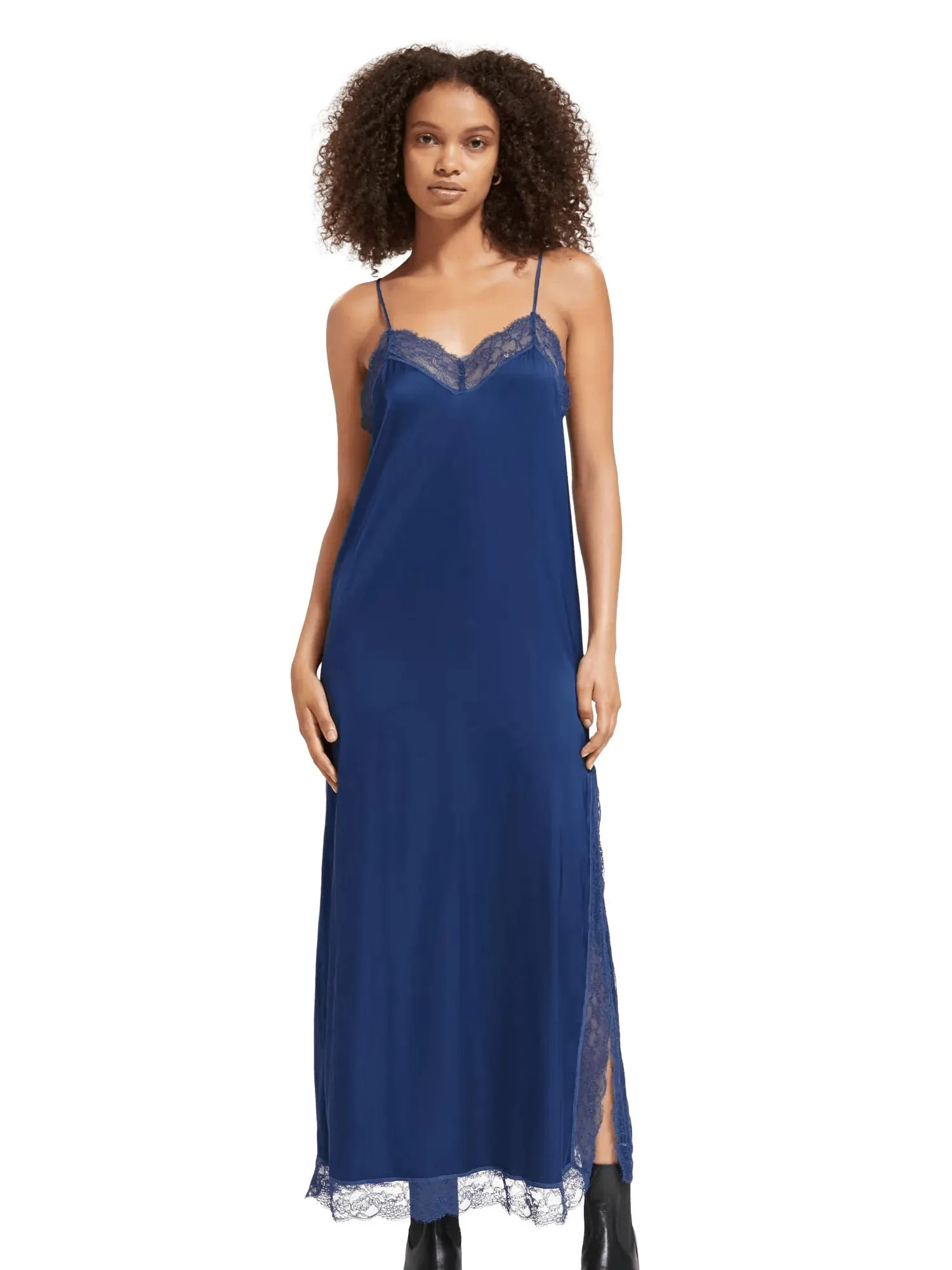 Camisole strap maxi dress