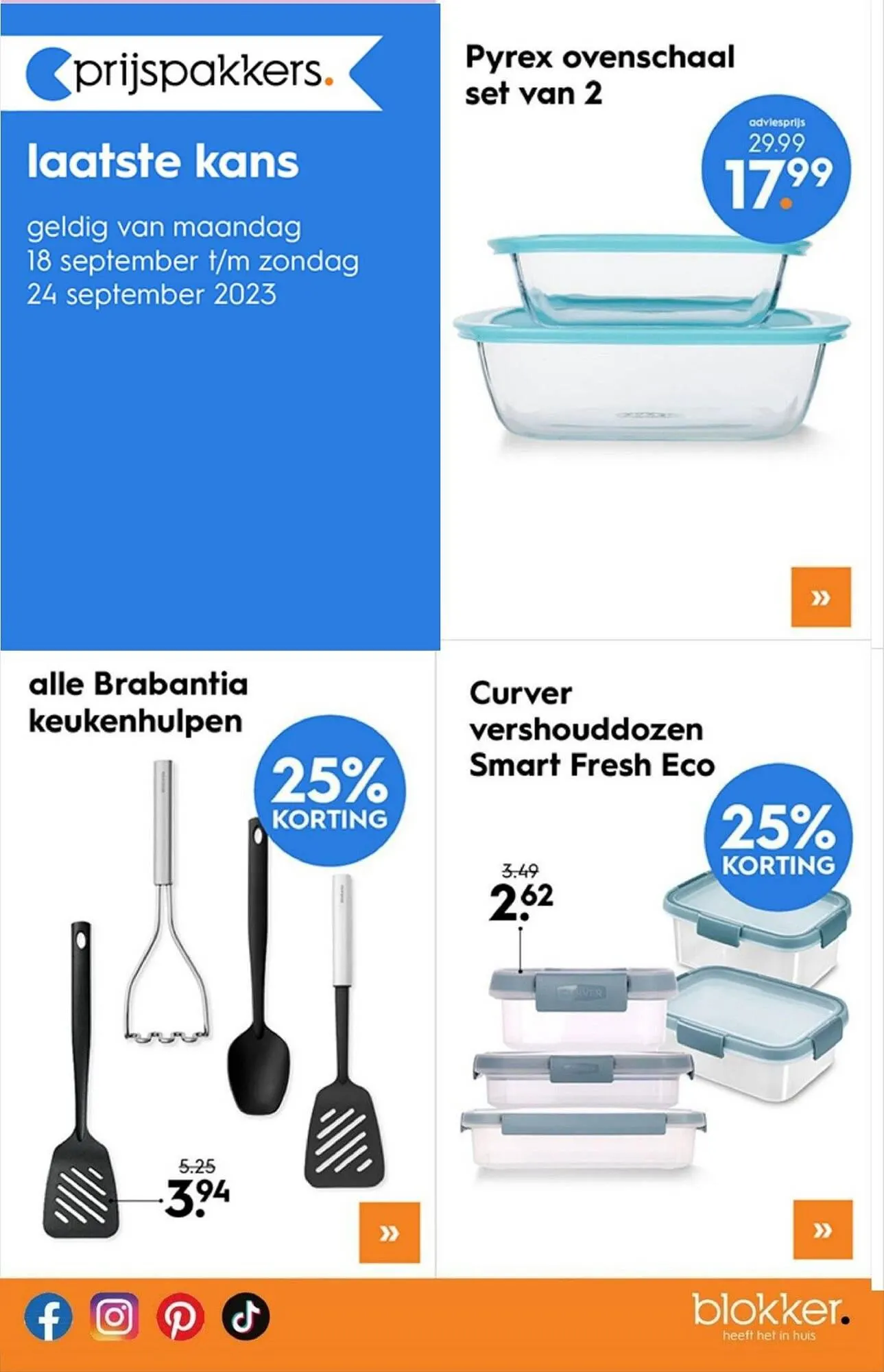 Blokker folder van 18 september tot 1 oktober 2023 - Folder pagina 9