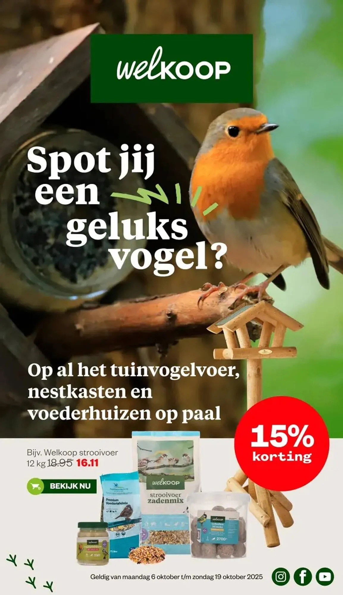 Welkoop folder van 6 oktober tot 19 oktober 2025 - Folder pagina 1