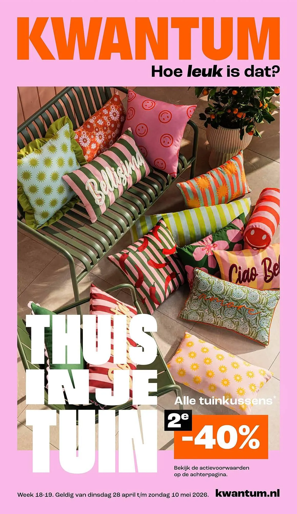 Kwantum folder van 28 april tot 10 mei 2026 - Folder pagina 1