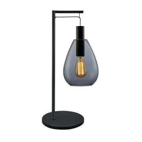 Tafellamp Felinio smoke glas 1-lichts hangend