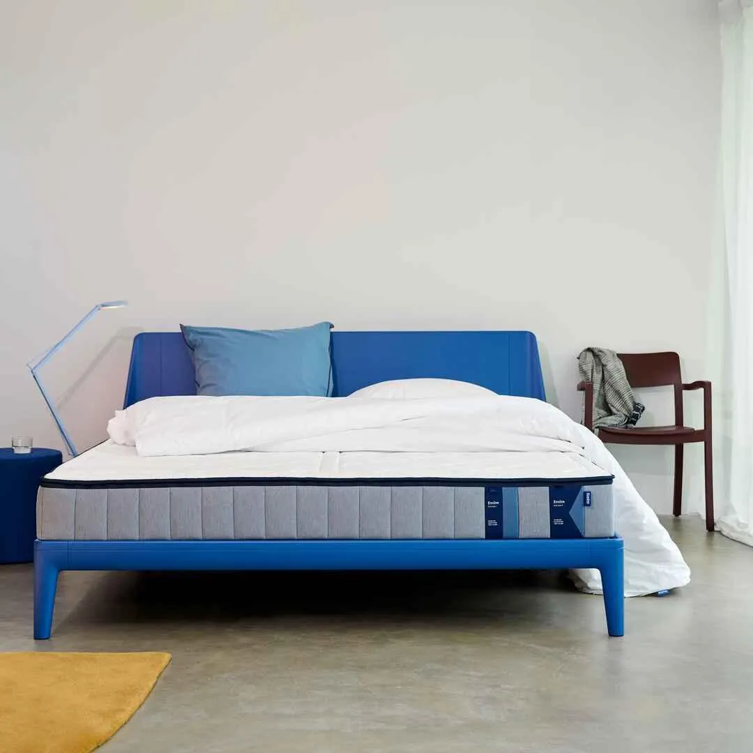 Essential Royal blue met Royal blue hoofdbord en tafeltje