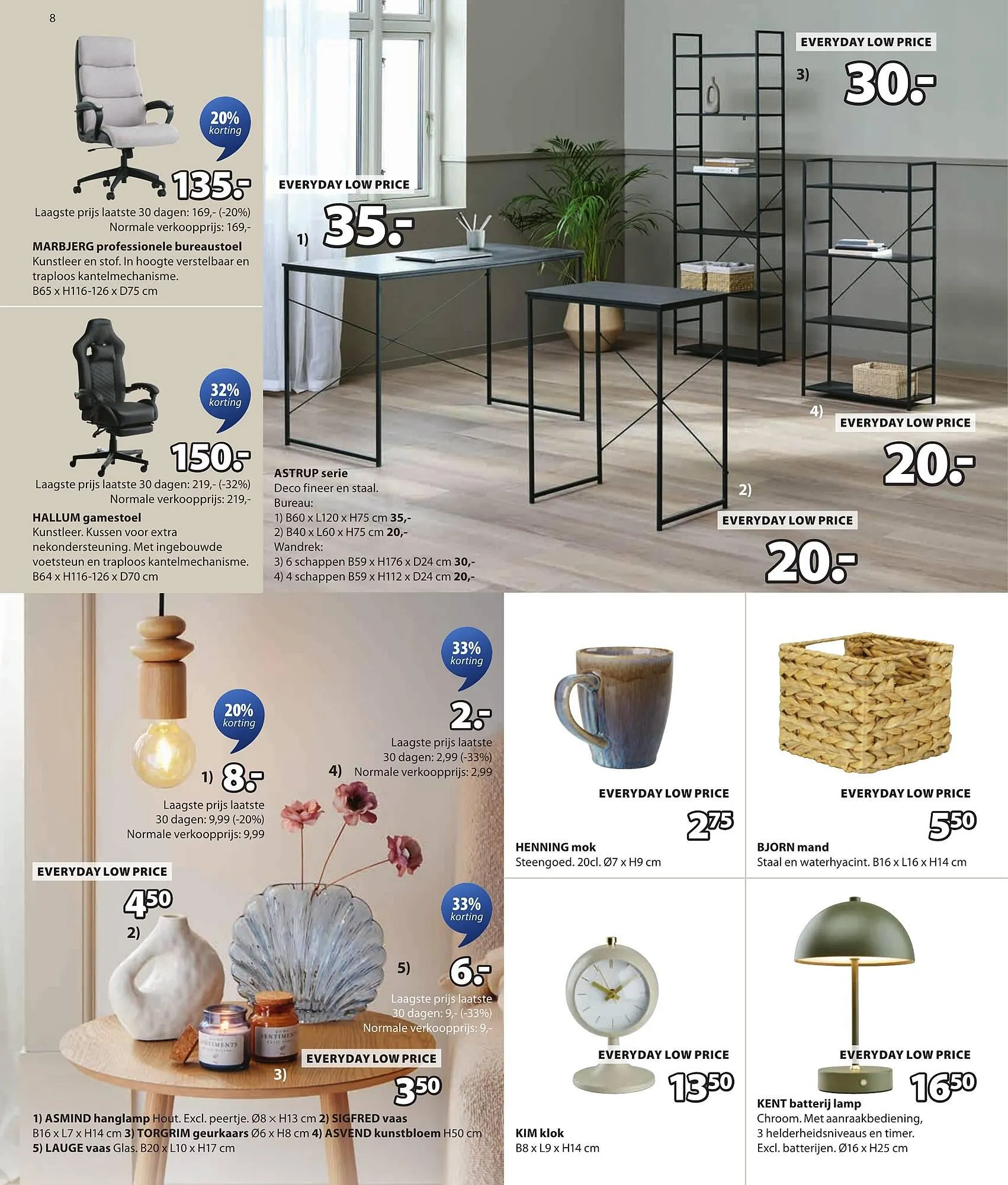 Jysk folder van 6 oktober tot 19 oktober 2025 - Folder pagina 8