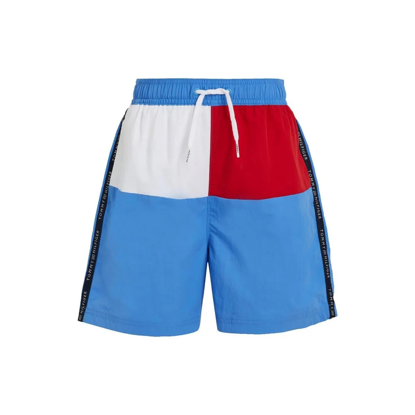 Tommy Hilfiger Swimwear Zwemshort MEDIUM DRAWSTRING in colourblock-design