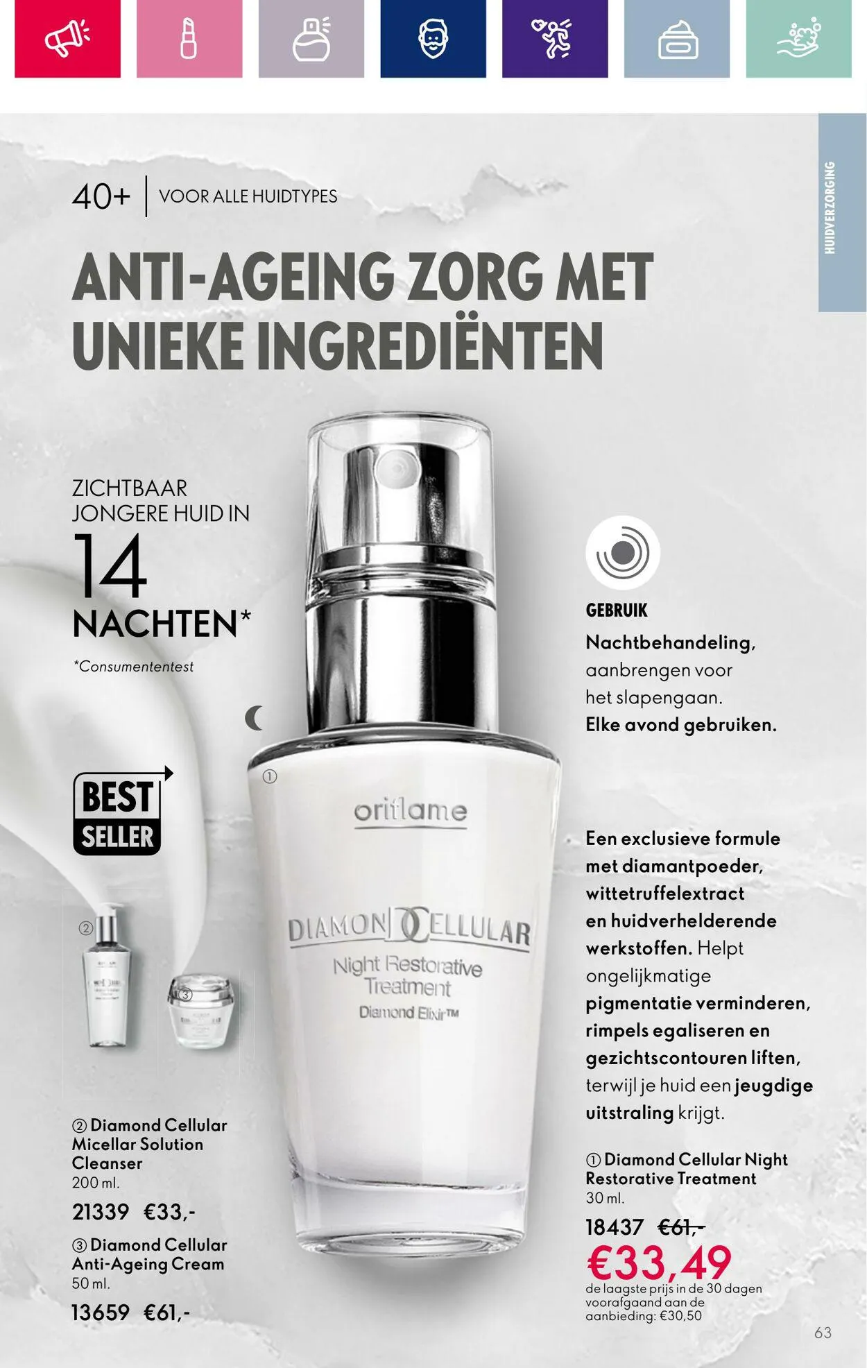Oriflame Actuele folder van 29 november tot 19 december 2023 - Folder pagina 63