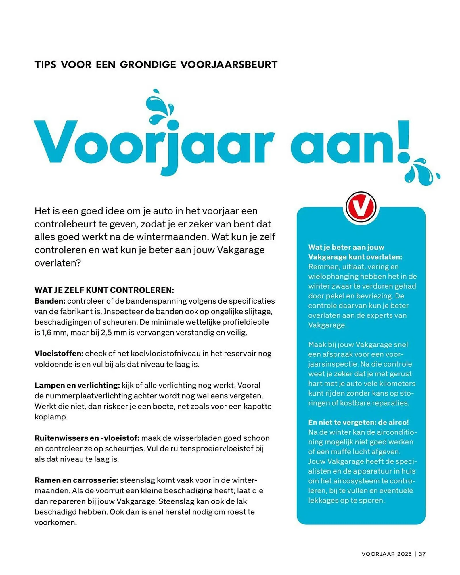 Vakgarage folder van 28 maart tot 30 april 2025 - Folder pagina 37