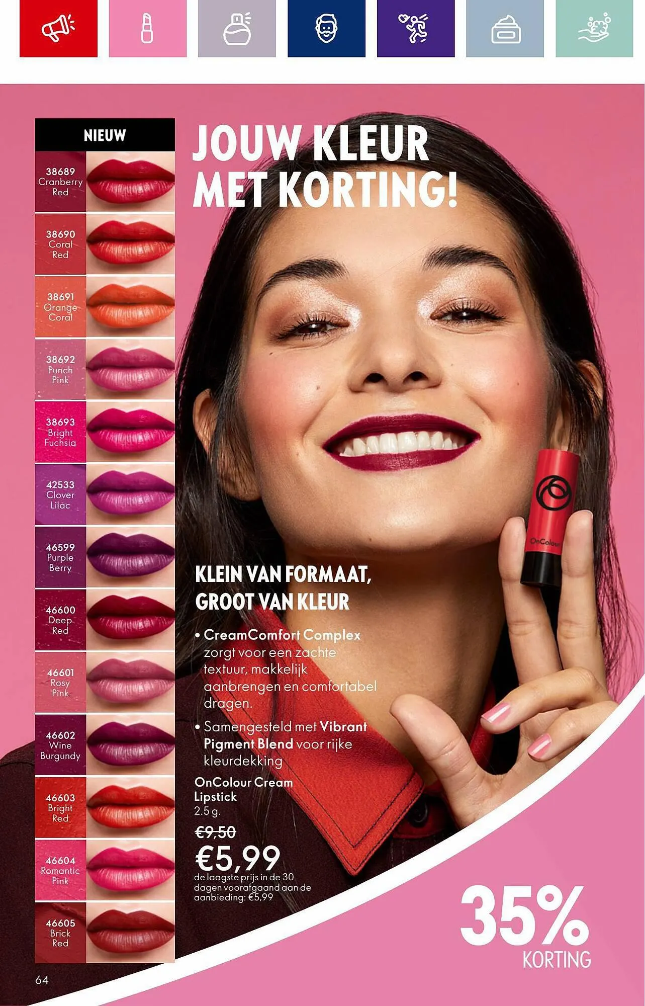 Oriflame folder van 12 september tot 3 oktober 2023 - Folder pagina 64