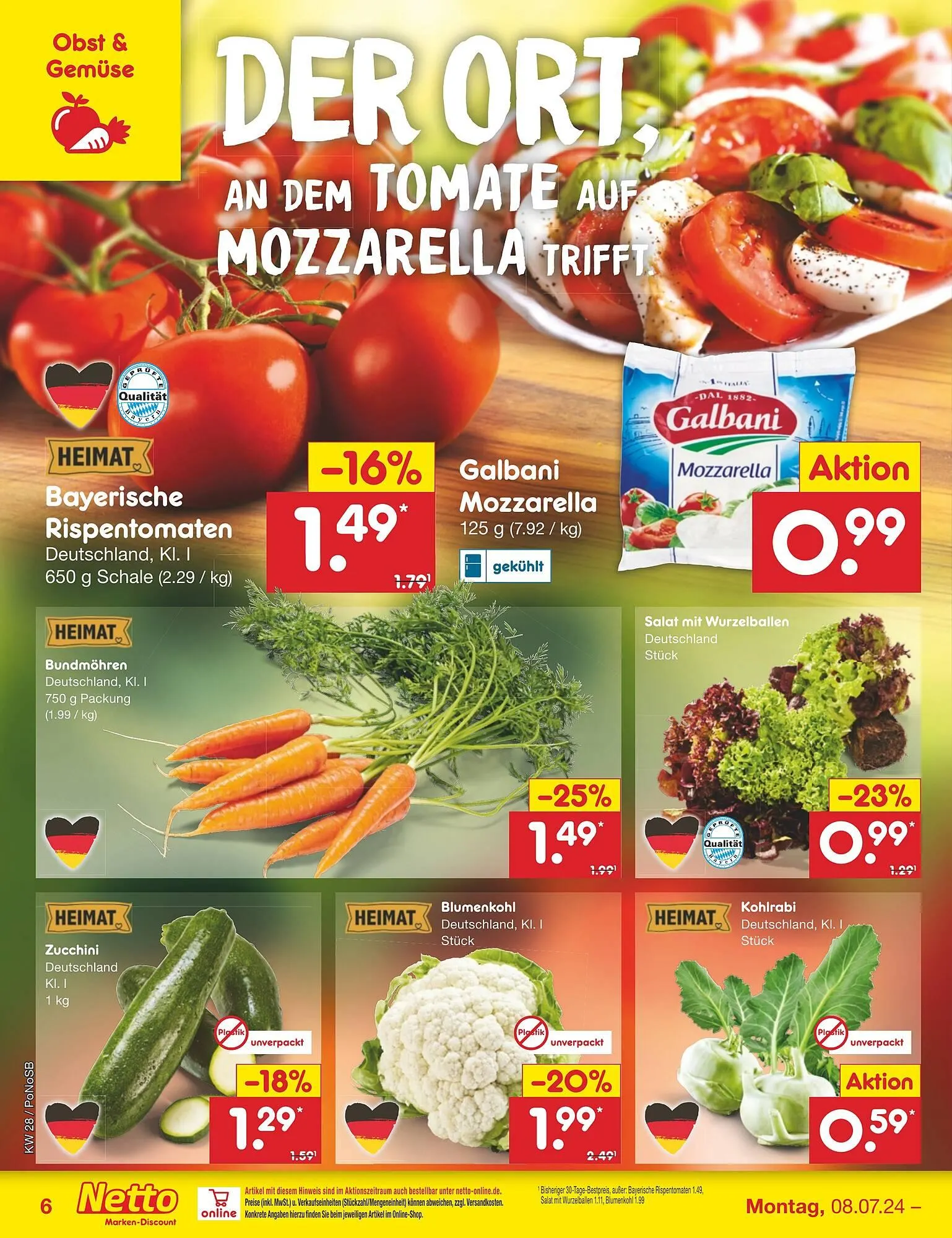 Netto Marken-Discount DE folder van 8 juli tot 13 juli 2024 - Folder pagina 6