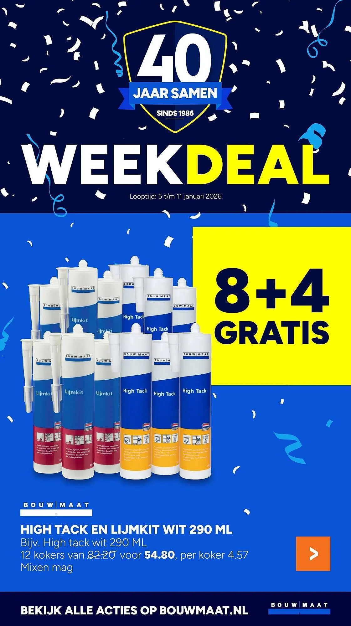 BOUWMAAT folder van 5 januari tot 25 januari 2026 - Folder pagina 4