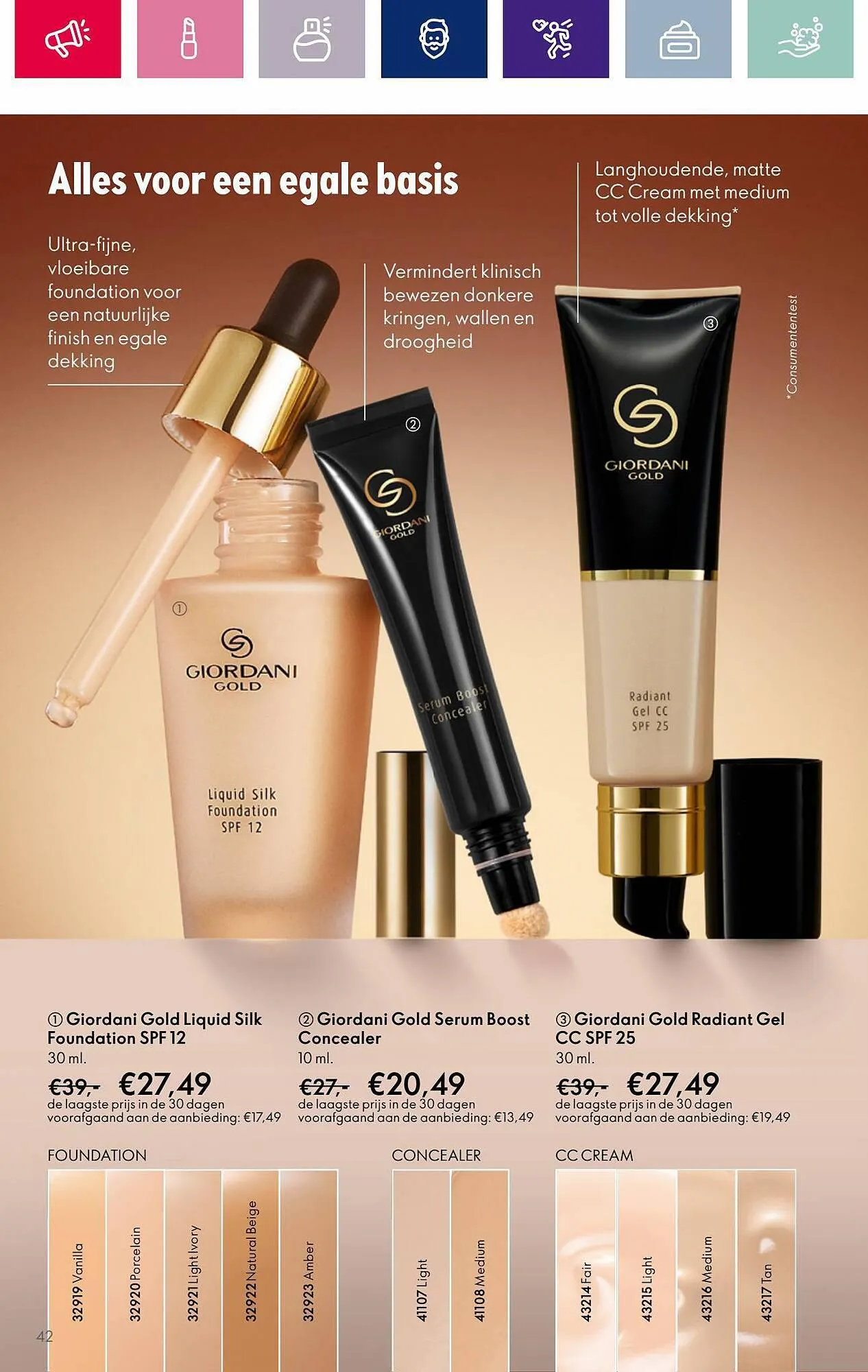 Oriflame folder van 8 november tot 28 november 2023 - Folder pagina 42