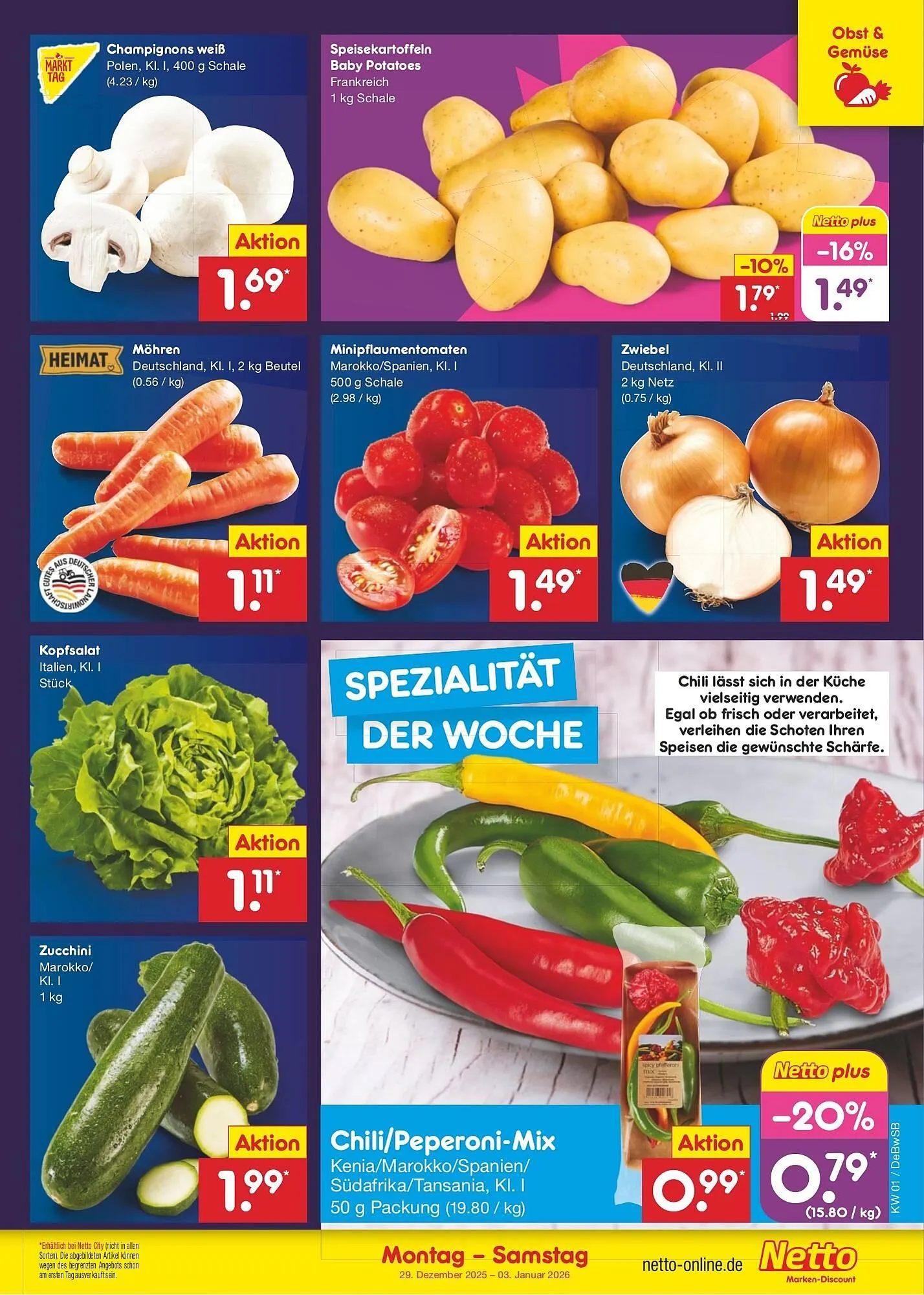 Netto Marken-Discount DE folder van 29 december tot 3 januari 2026 - Folder pagina 7