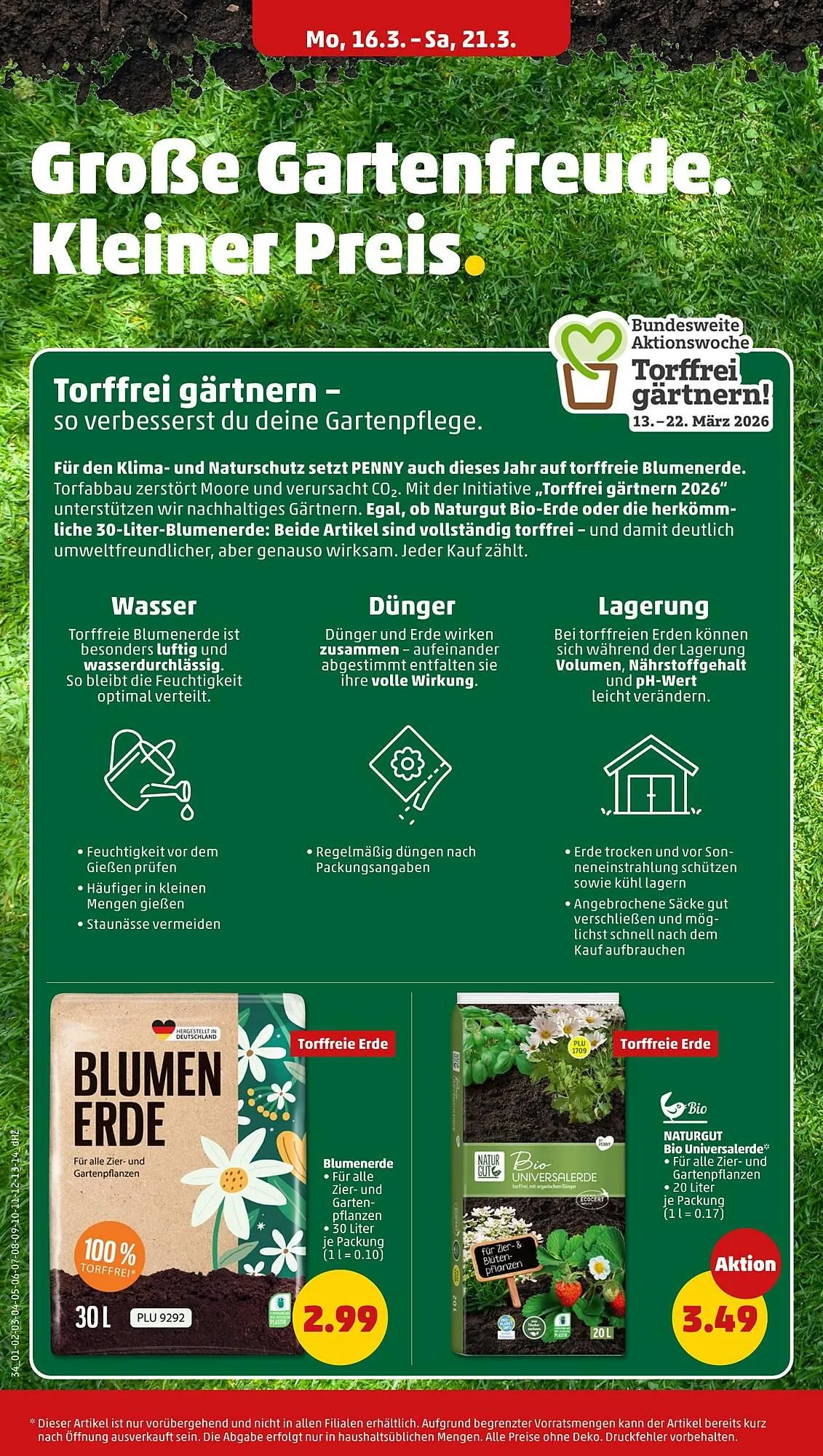 PENNY Prospekt von 16. März bis 21. März 2026 - Prospekt seite 38