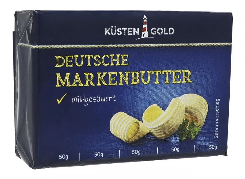 Küstengold Deutsche Markenbutter 250 g