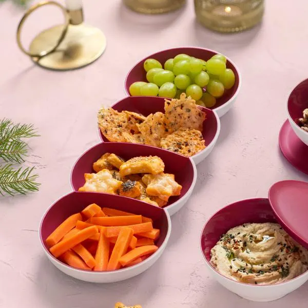 Allegra Tappasschaal Rood