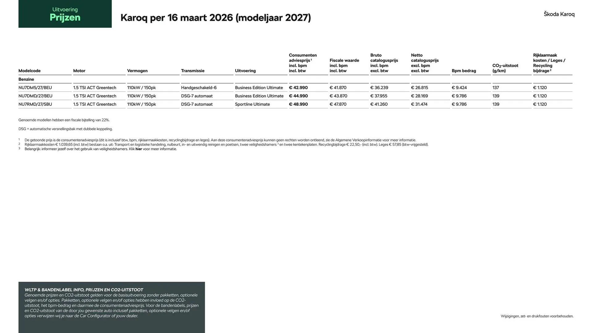 Skoda folder van 18 maart tot 1 april 2026 - Folder pagina 4