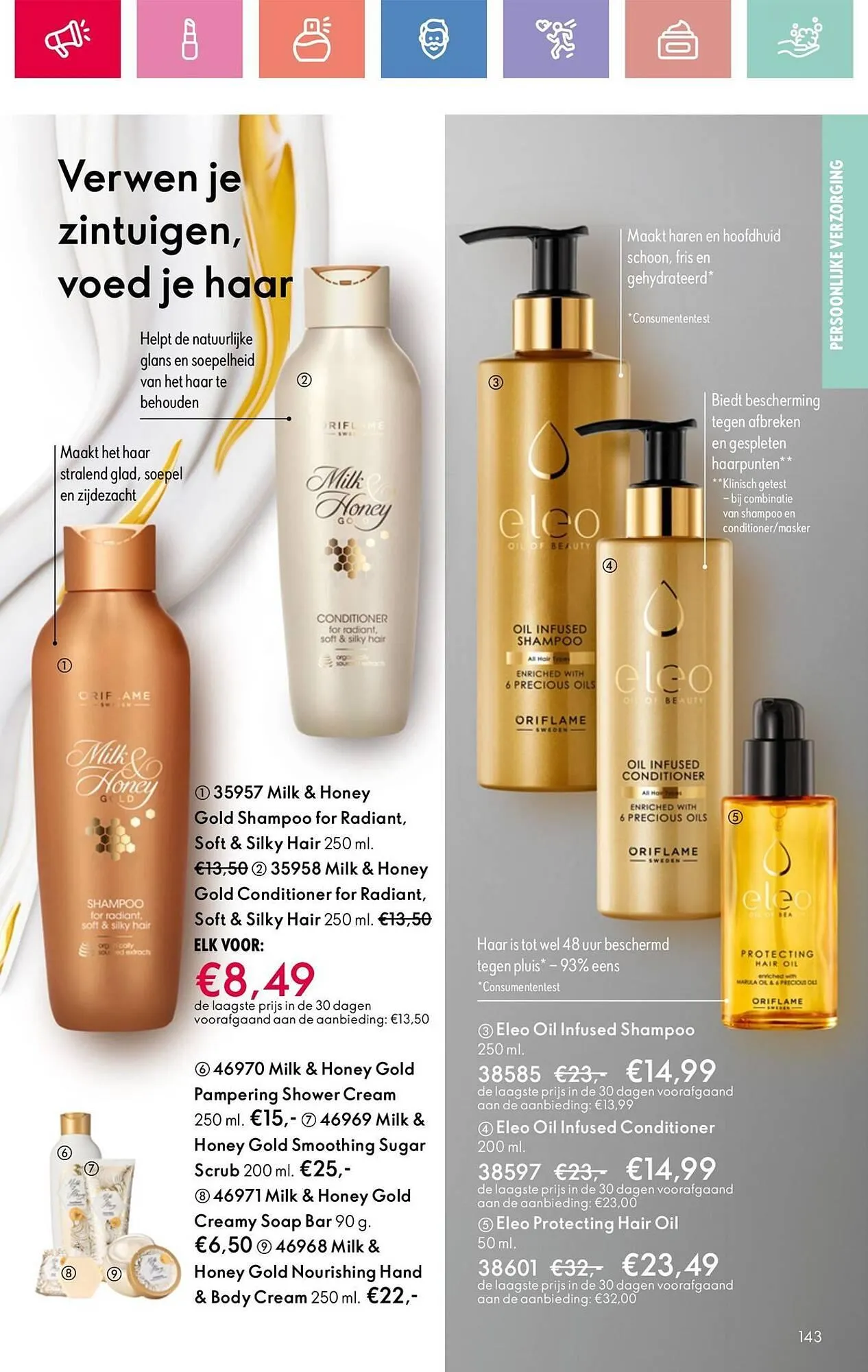 Oriflame folder van 10 maart tot 29 maart 2025 - Folder pagina 143