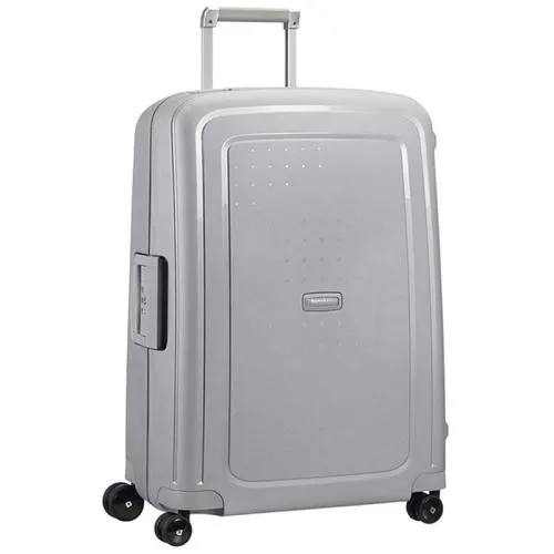 Harde Koffer / Trolley / Reiskoffer 69 cm (Medium) S"Cure Zilver