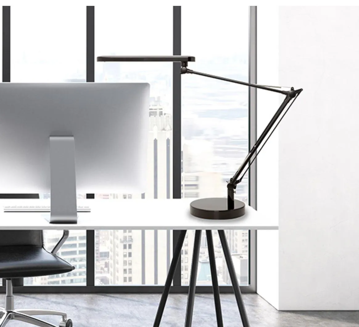 Unilux Mambo 2.0 LED Bureaulamp Zwart