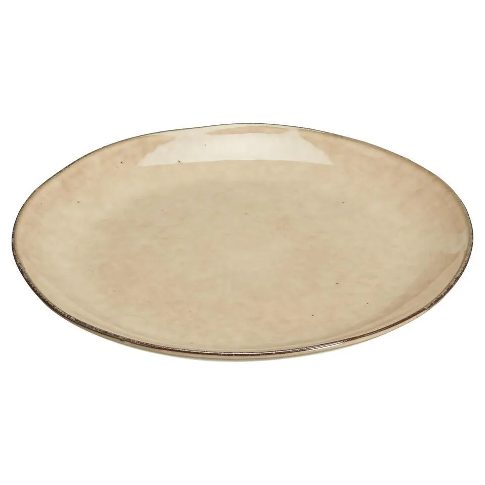 Dinerbord Glaze Beige - ⌀28cm