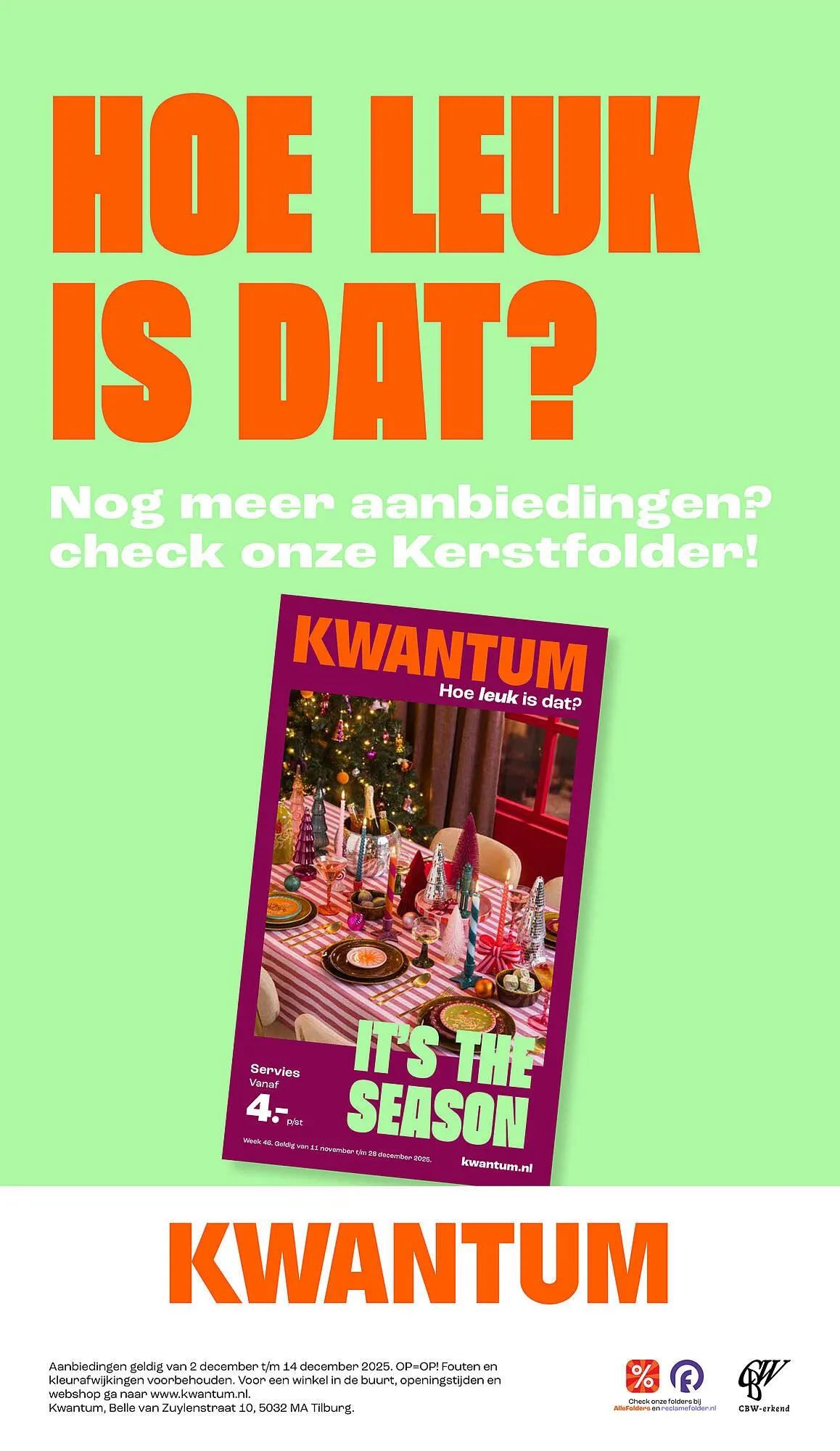 Kwantum folder van 2 december tot 14 december 2025 - Folder pagina 26