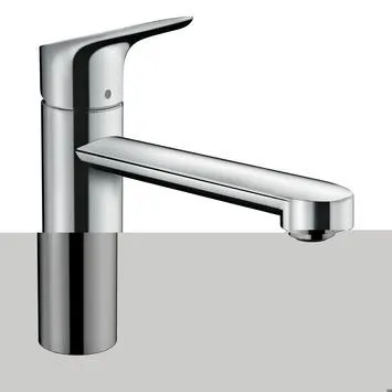 Hansgrohe keukenkraan Focus M43 met hendel RVS 120