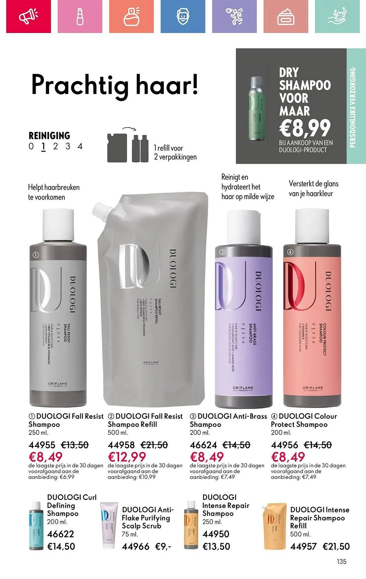 Oriflame folder van 22 juni tot 12 juli 2025 - Folder pagina 135