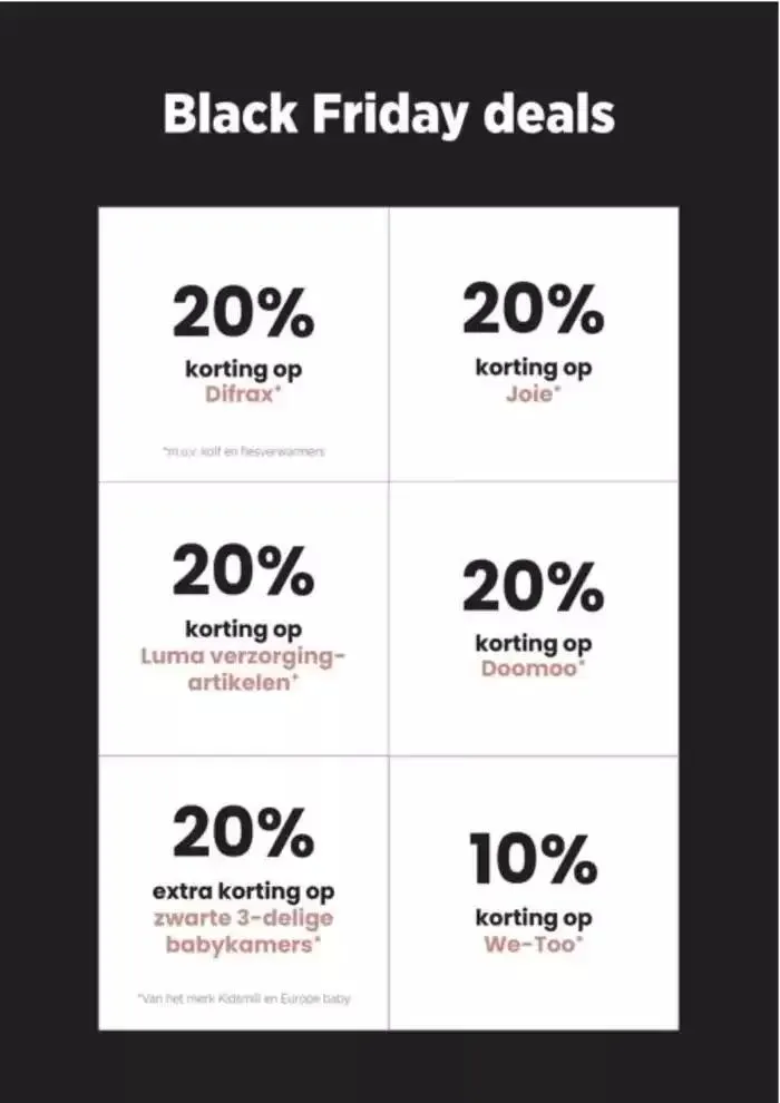 Babypark - Kortingspecial BF24 A5 online van 21 november tot 5 december 2024 - Folder pagina 6