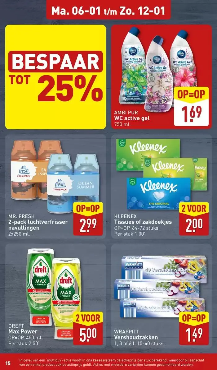 Folder Aldi van 8 januari tot 15 januari 2025 - Folder pagina 15