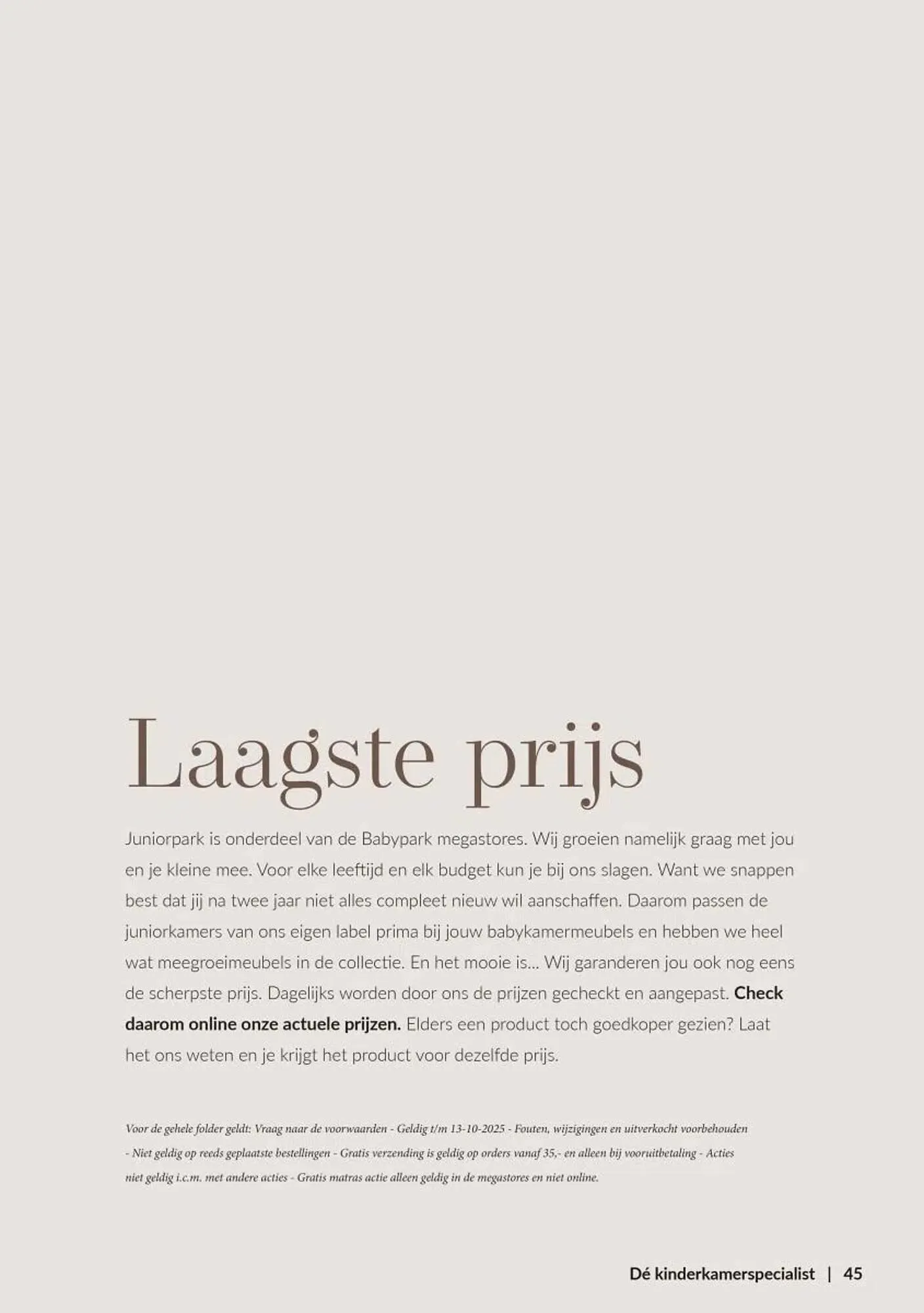 Babypark folder van 15 september tot 13 oktober 2025 - Folder pagina 45