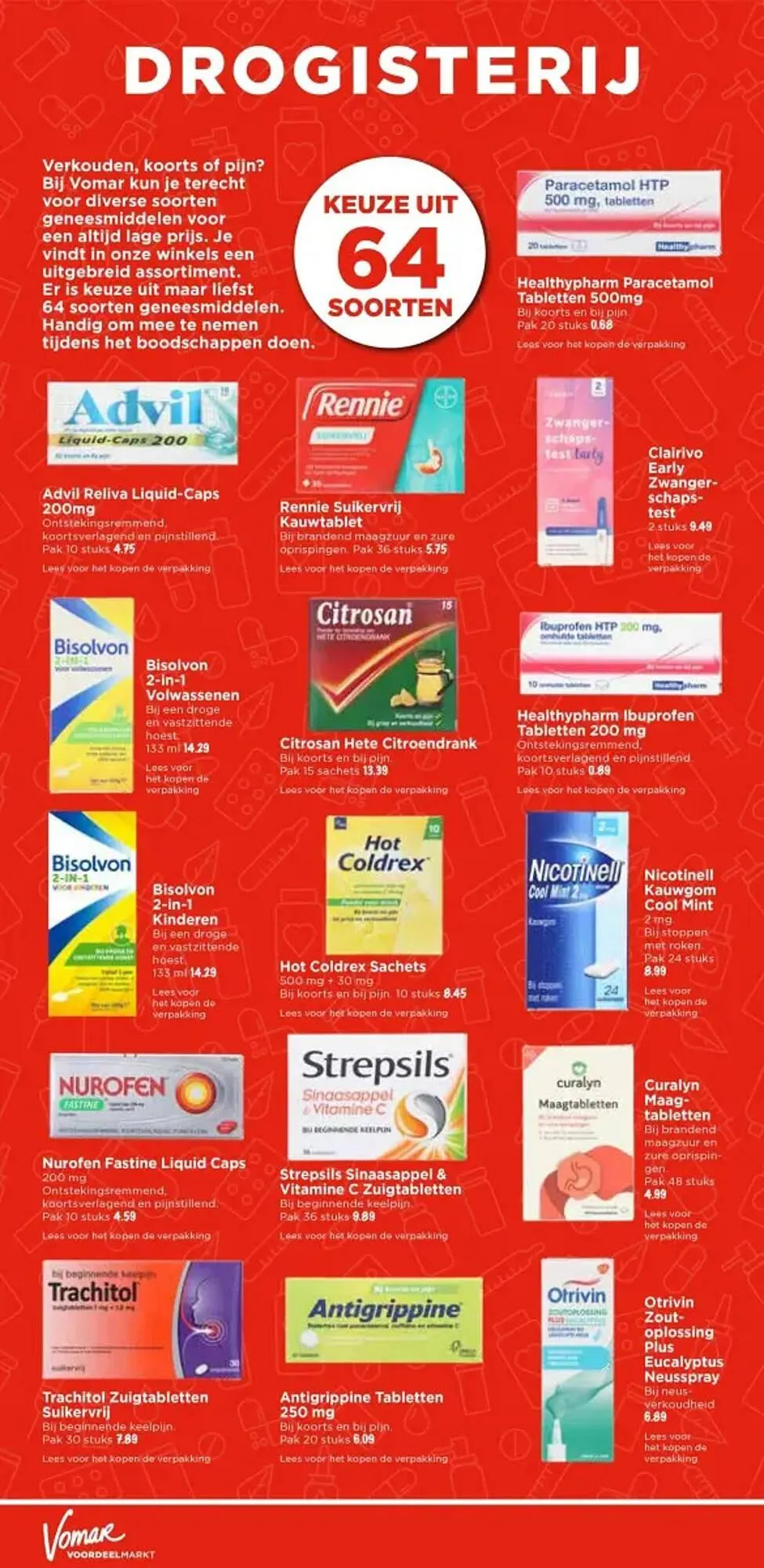 Vomar Voordeelmarkt folder van 5 november tot 8 november 2025 - Folder pagina 33