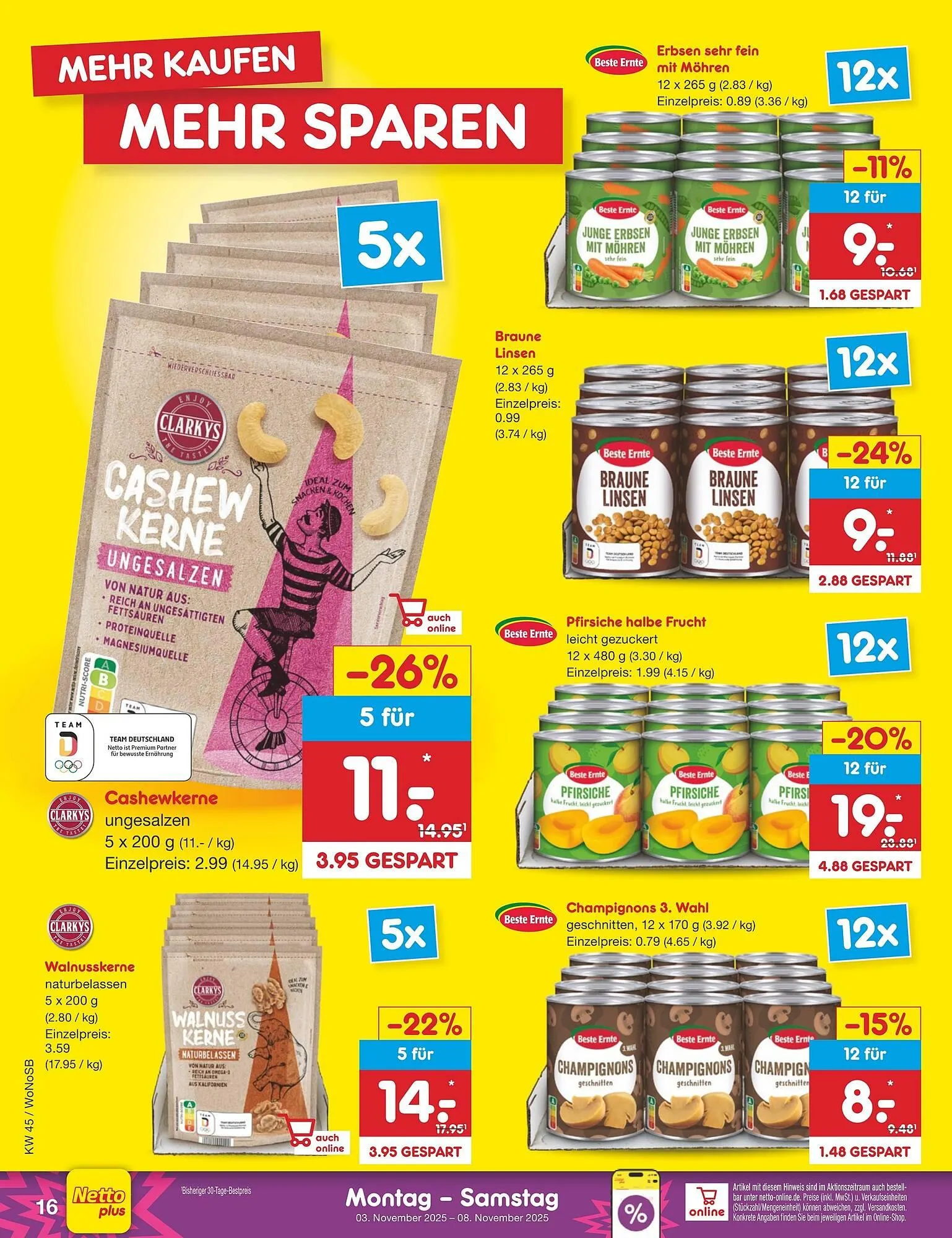 Netto Marken-Discount DE folder van 3 november tot 8 november 2025 - Folder pagina 18