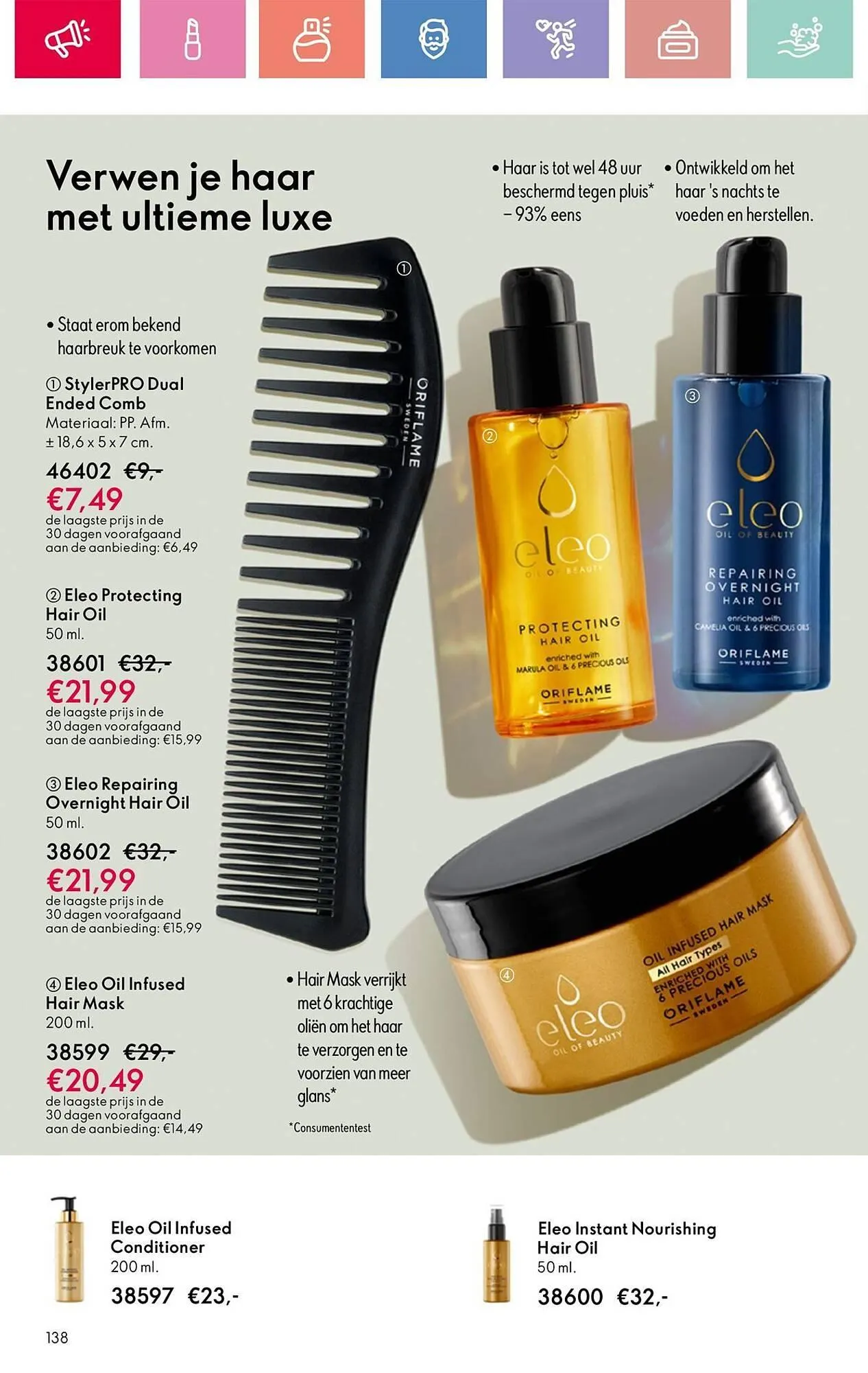 Oriflame folder van 22 juni tot 12 juli 2025 - Folder pagina 138