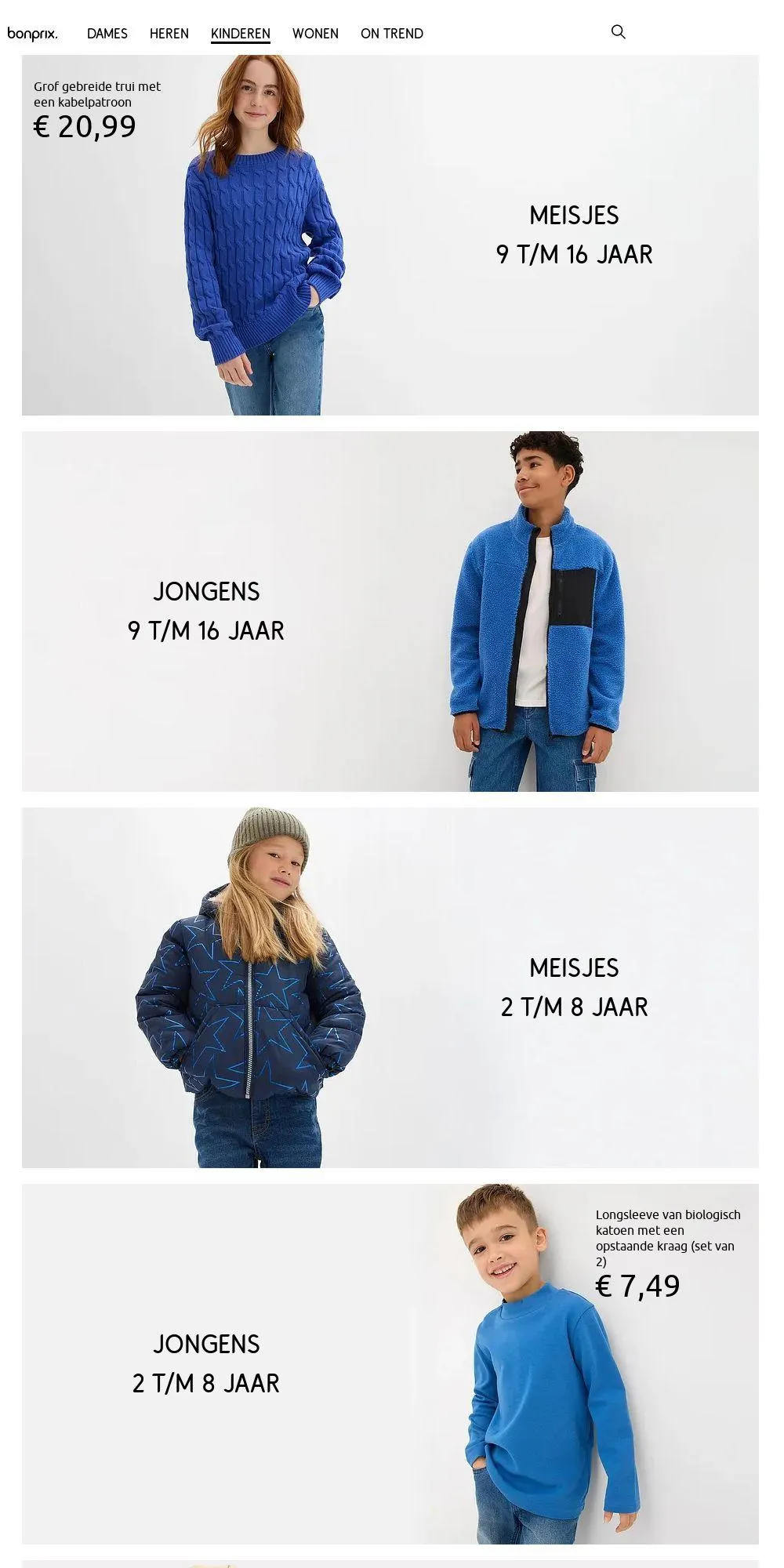 Bonprix Actuele folder van 10 november tot 16 november 2025 - Folder pagina 1