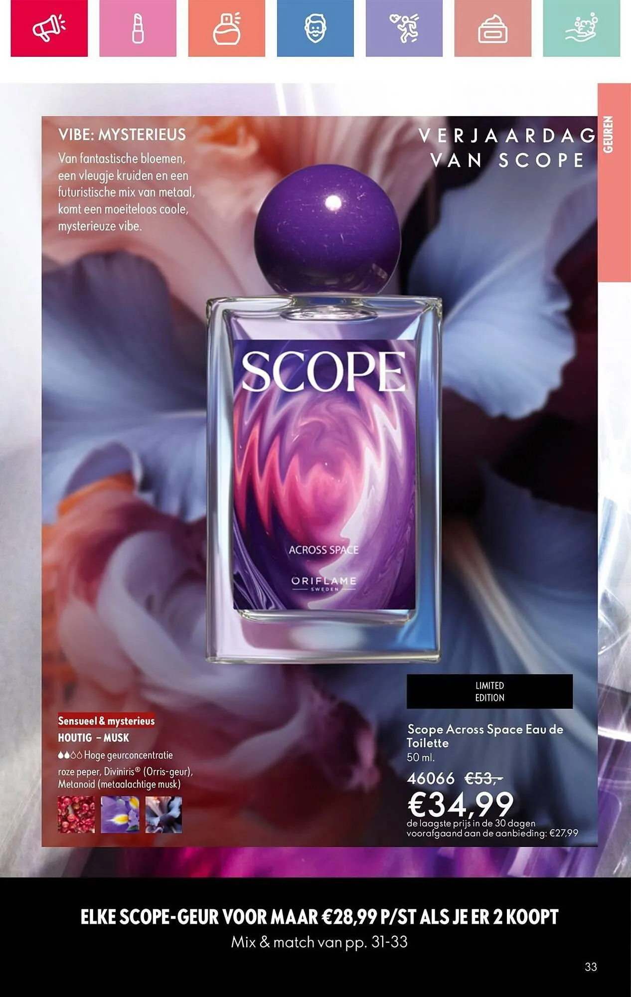 Oriflame folder van 24 augustus tot 13 september 2025 - Folder pagina 33