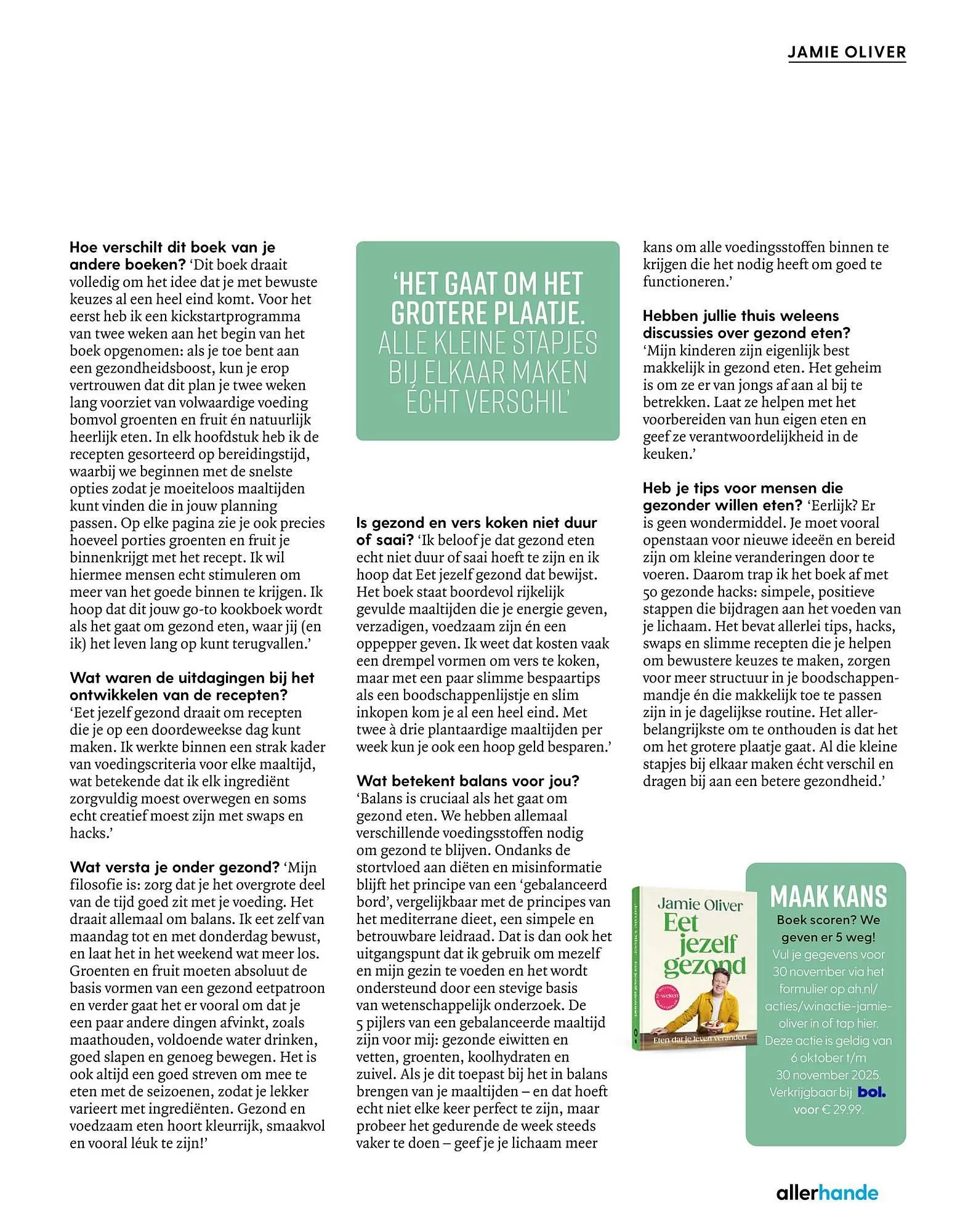 Allerhande magazine van 7 oktober tot 6 december 2025 - Folder pagina 85