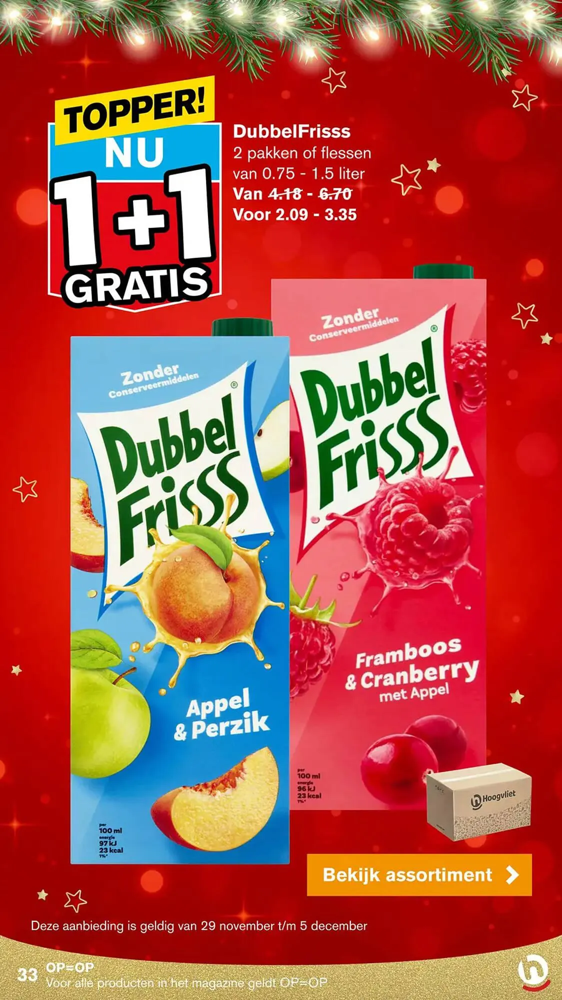 Hoogvliet folder van 28 november tot 31 december 2023 - Folder pagina 33