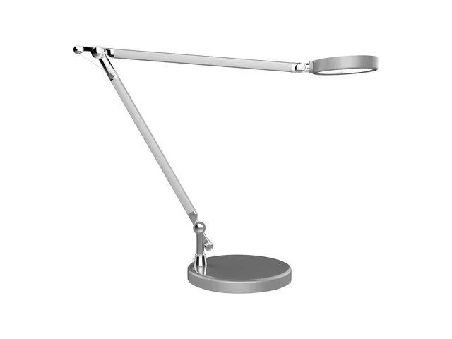 Unilux Senza 2 LED Bureaulamp Grijs