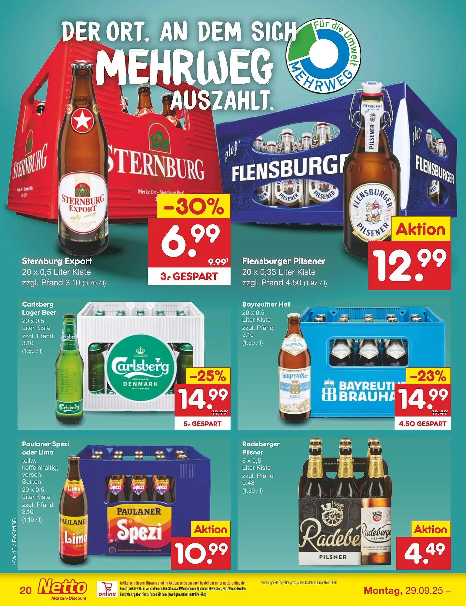 Netto Marken-Discount DE folder van 29 september tot 4 oktober 2025 - Folder pagina 22