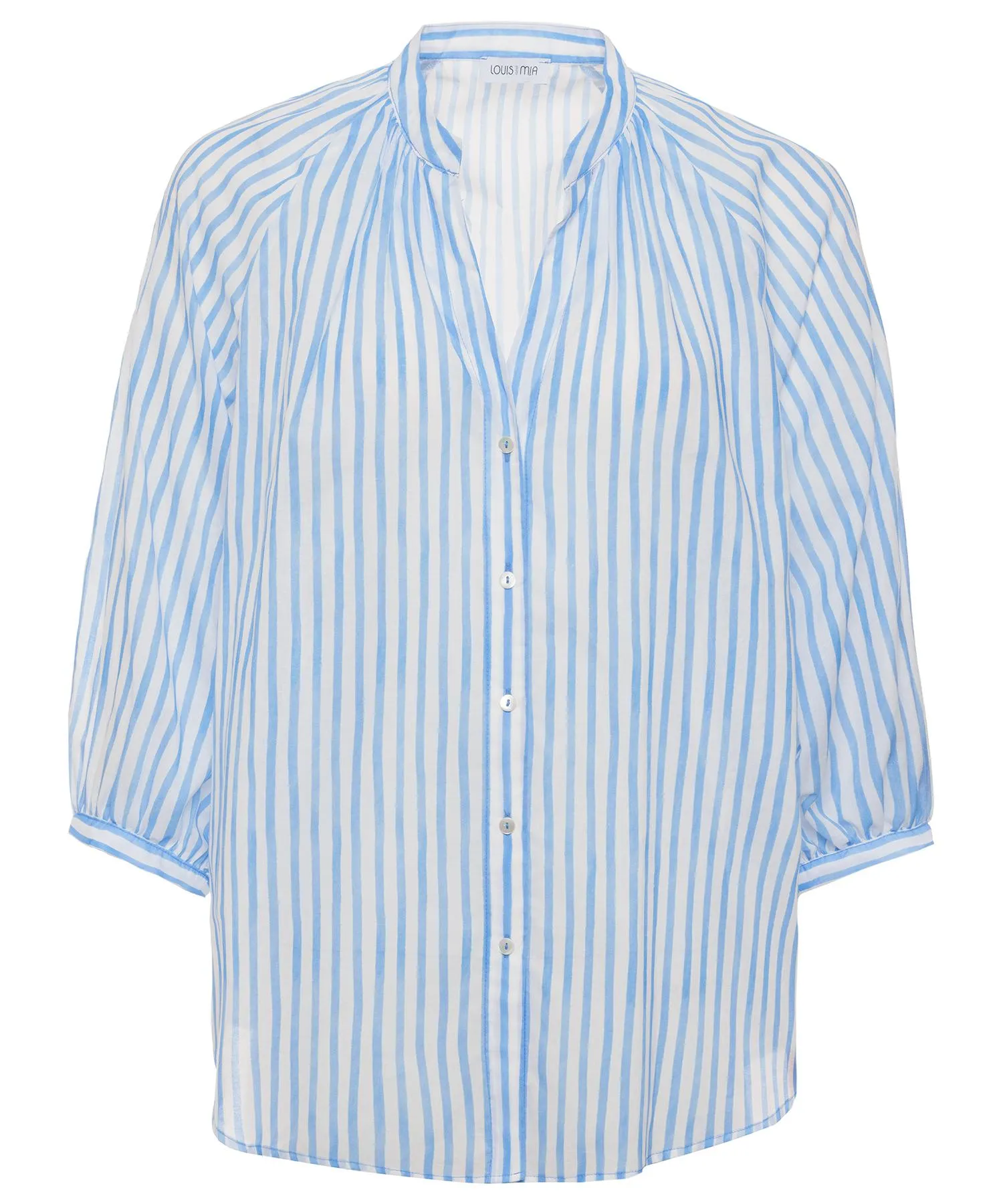 Louis and Mia cotton voile blouse strepen