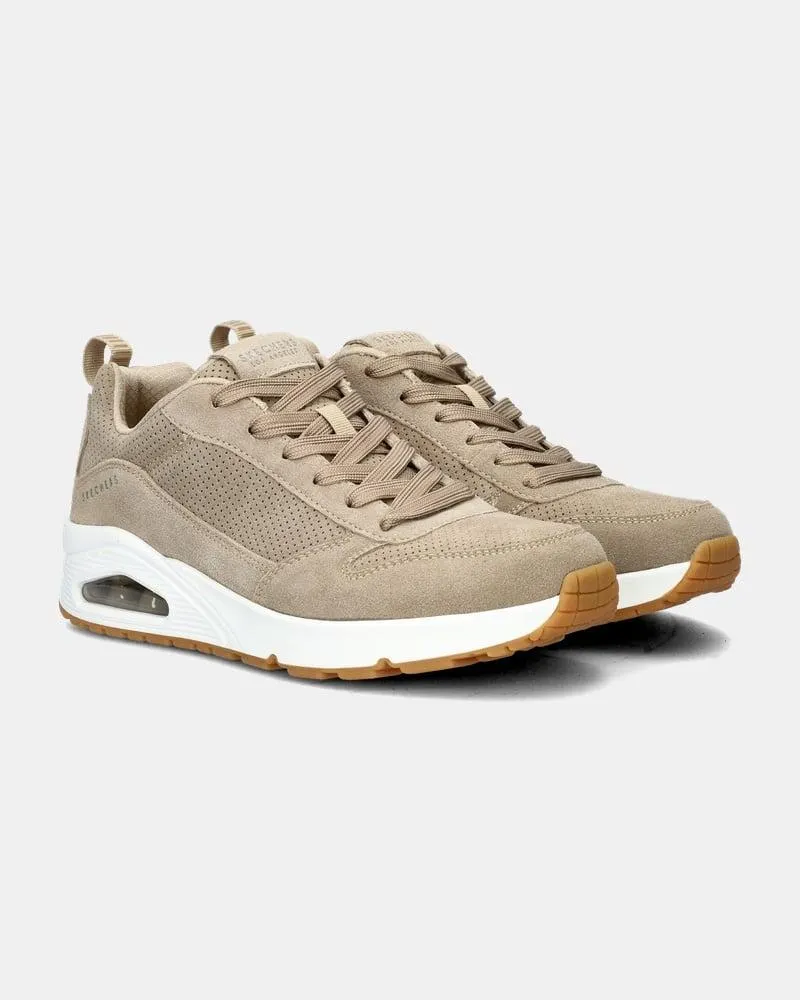 Lage sneakers - taupe