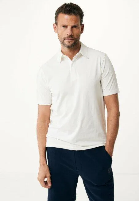 Kevin Basic Single Jersey Polo Off White