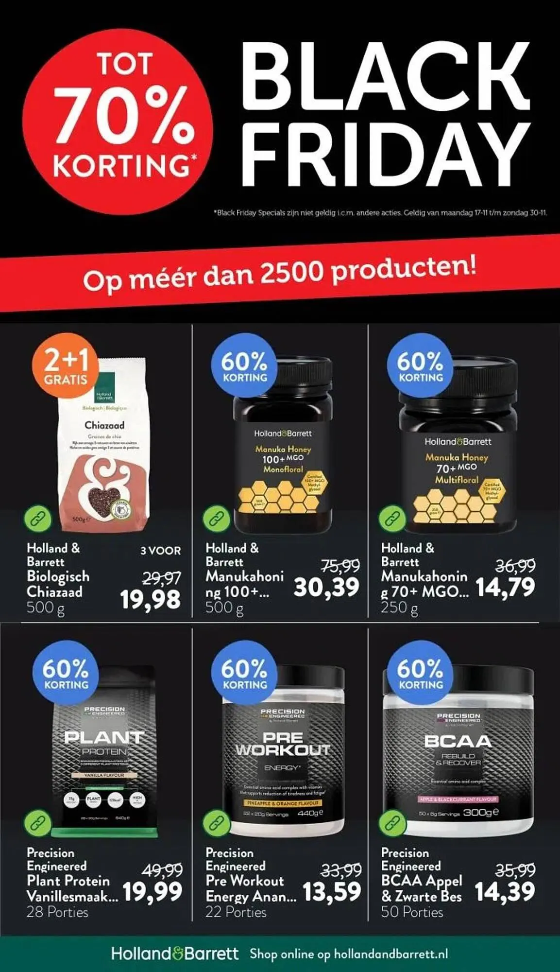 Holland & Barrett folder van 17 november tot 30 november 2025 - Folder pagina 8