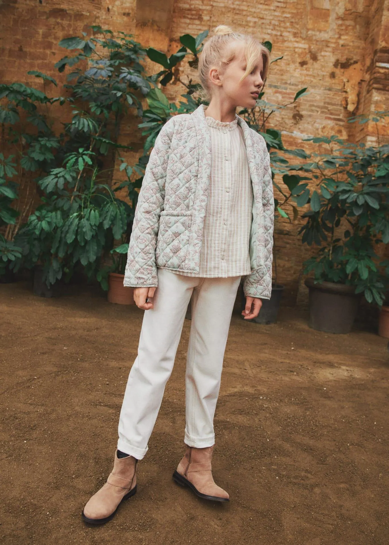 Gestreept katoenen overhemd