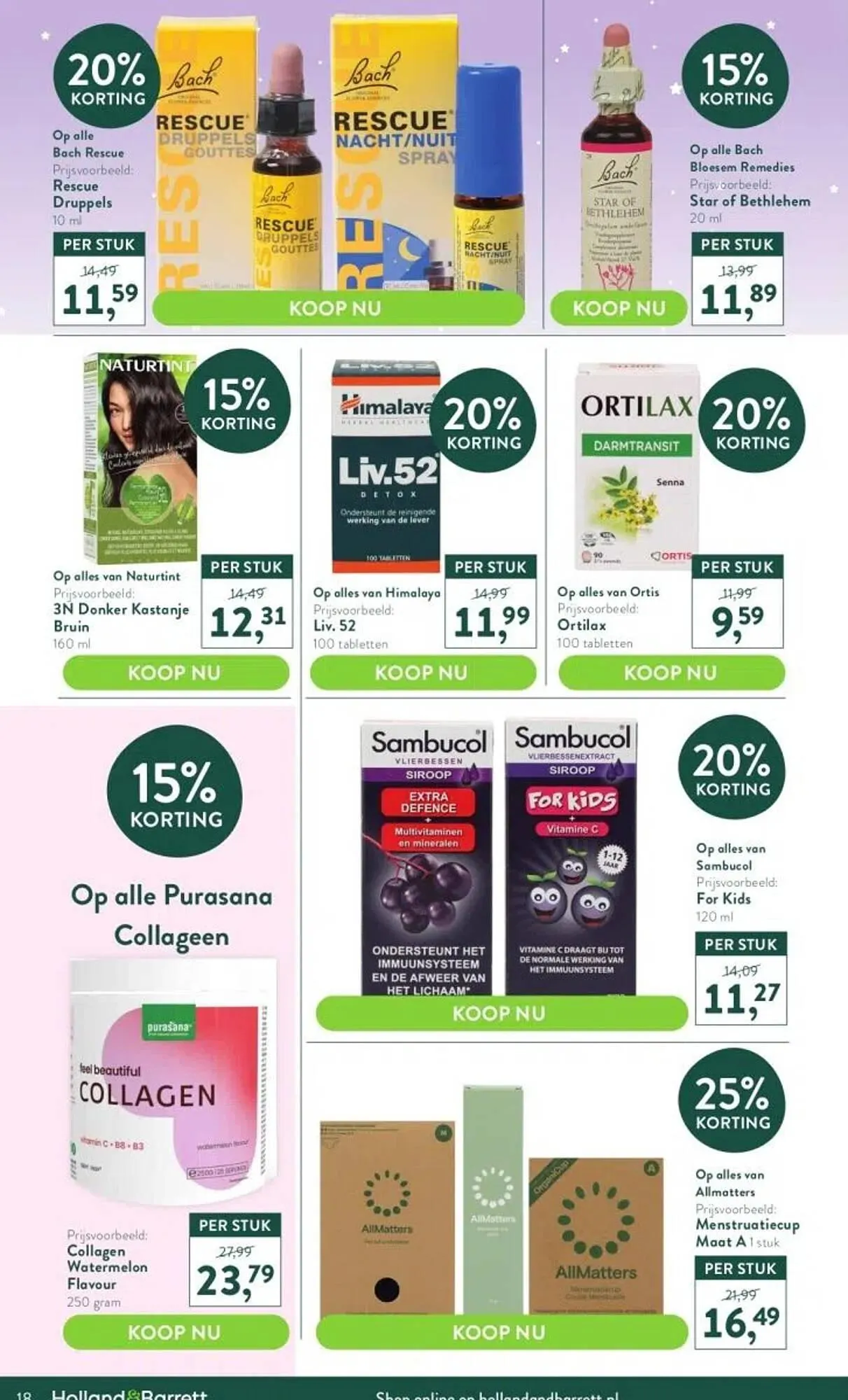 Holland & Barrett folder van 13 november tot 26 november 2023 - Folder pagina 25
