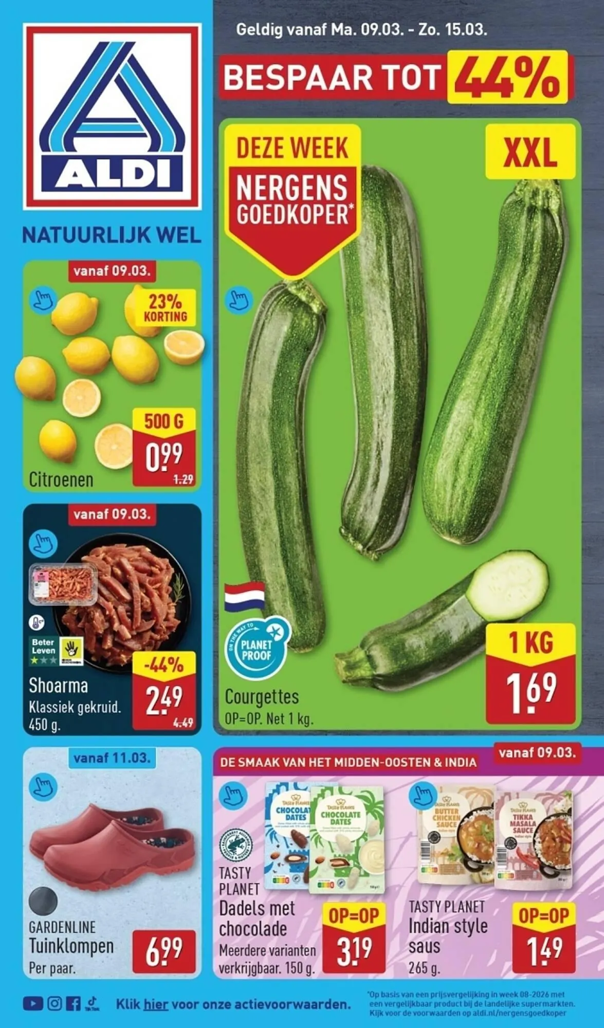 ALDI folder van 9 maart tot 15 maart 2026 - Folder pagina 1