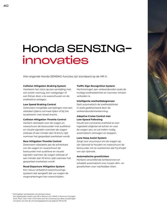 Honda HR-V e:HEV — Brochure van 28 juni tot 12 juli 2024 - Folder pagina 42