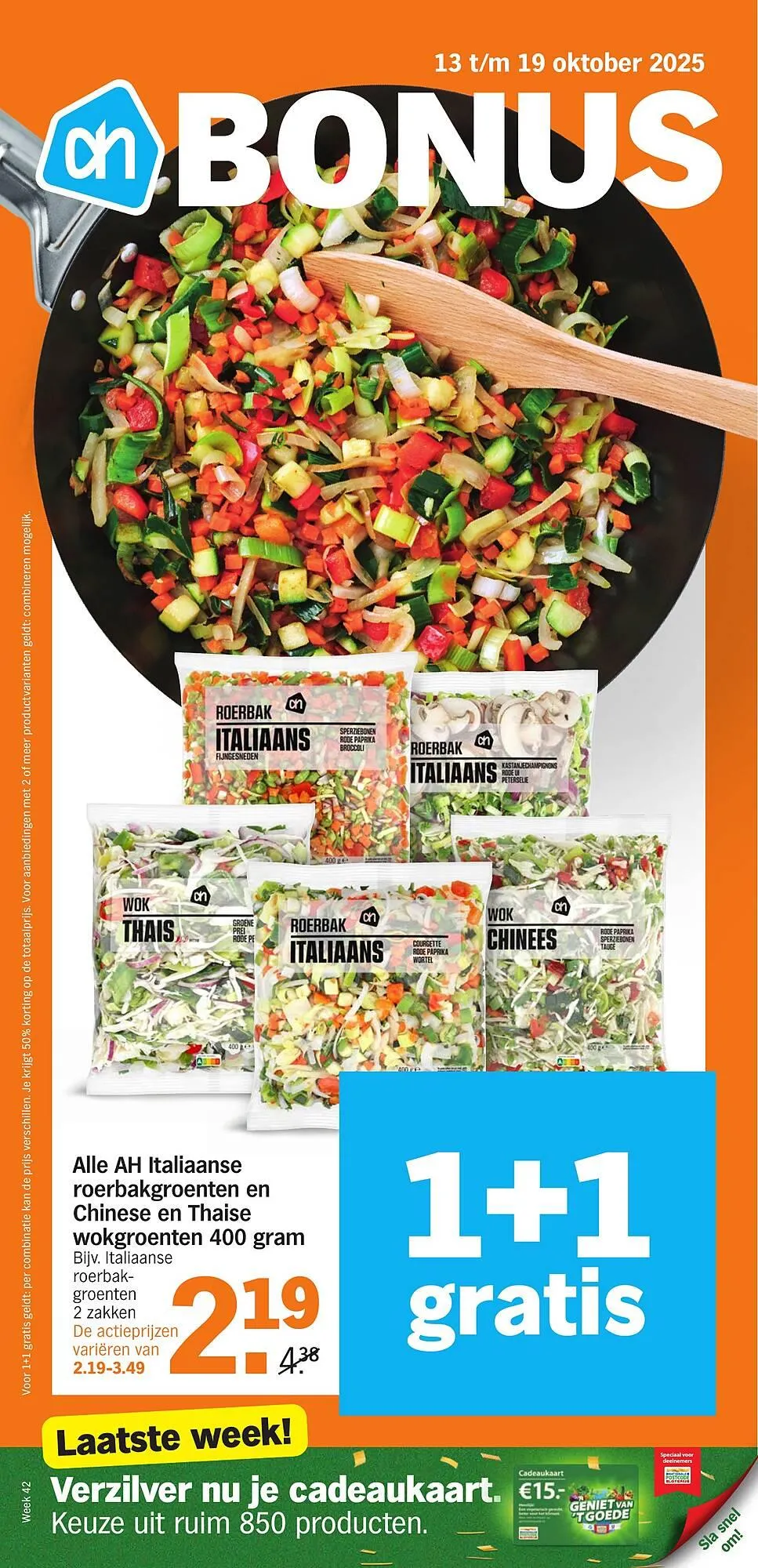 Albert Heijn folder van 13 oktober tot 19 oktober 2025 - Folder pagina 1