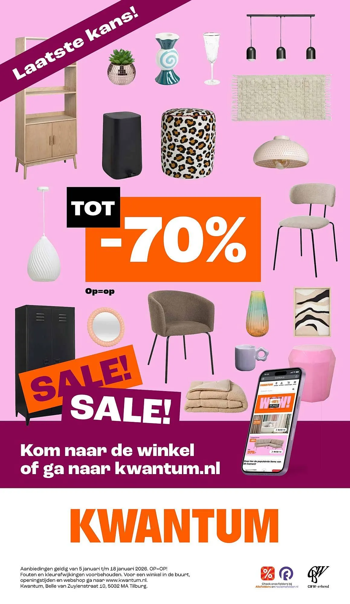 Kwantum folder van 4 januari tot 18 januari 2026 - Folder pagina 22